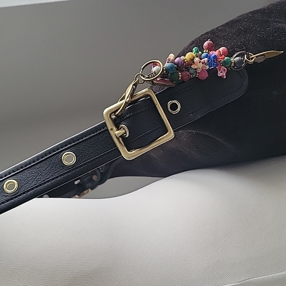 Vintage COACH Black Berkeley  XL Duffle Feed Sac #9010 - Picture 8 of 16